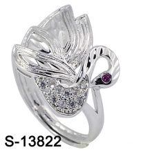 New Arrival Fashion Jewelry Peafowl Shape Silver Ring (S-13822)